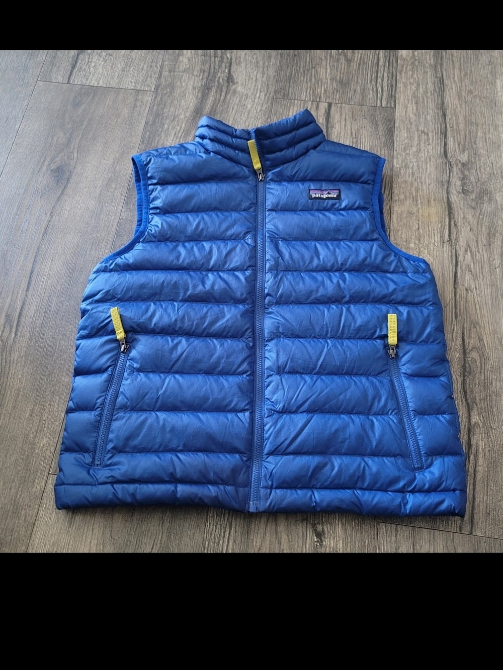 Patagonia Blue Puffer Vest Kids